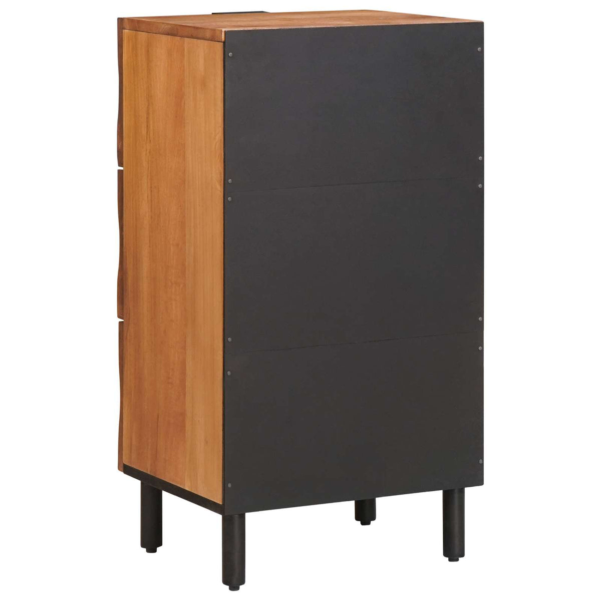 Sideboard Acacia Brun Finish 40 x 33 x 75 cm Massivt mangotræ