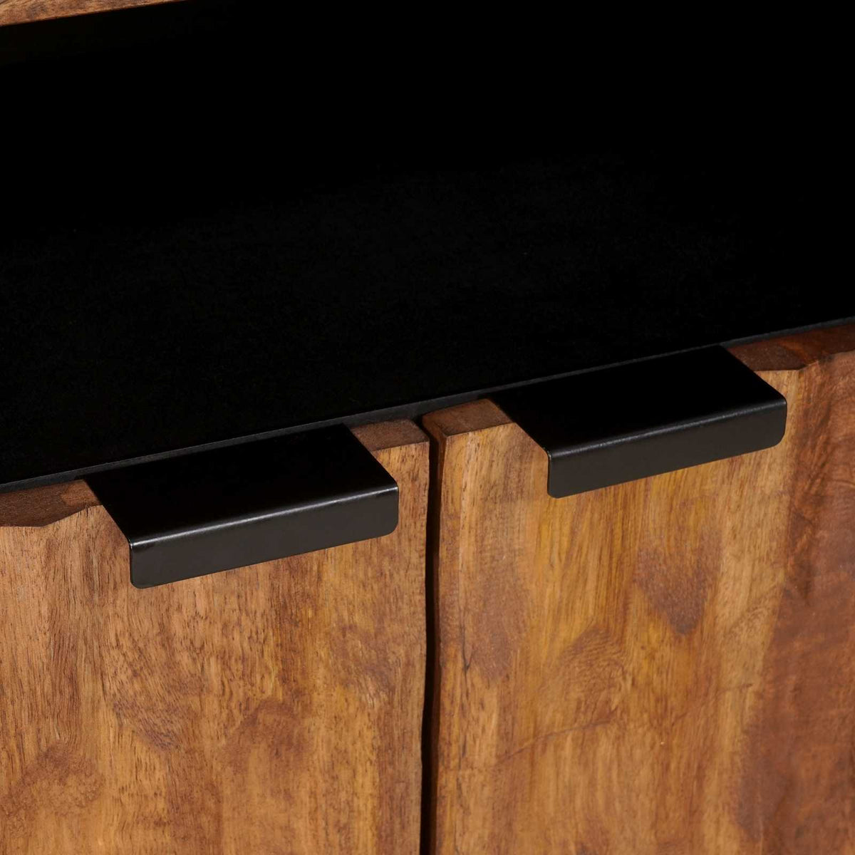 Sideboard Acacia Brun Finish 60 x 33 x 75 cm Massivt mangotræ