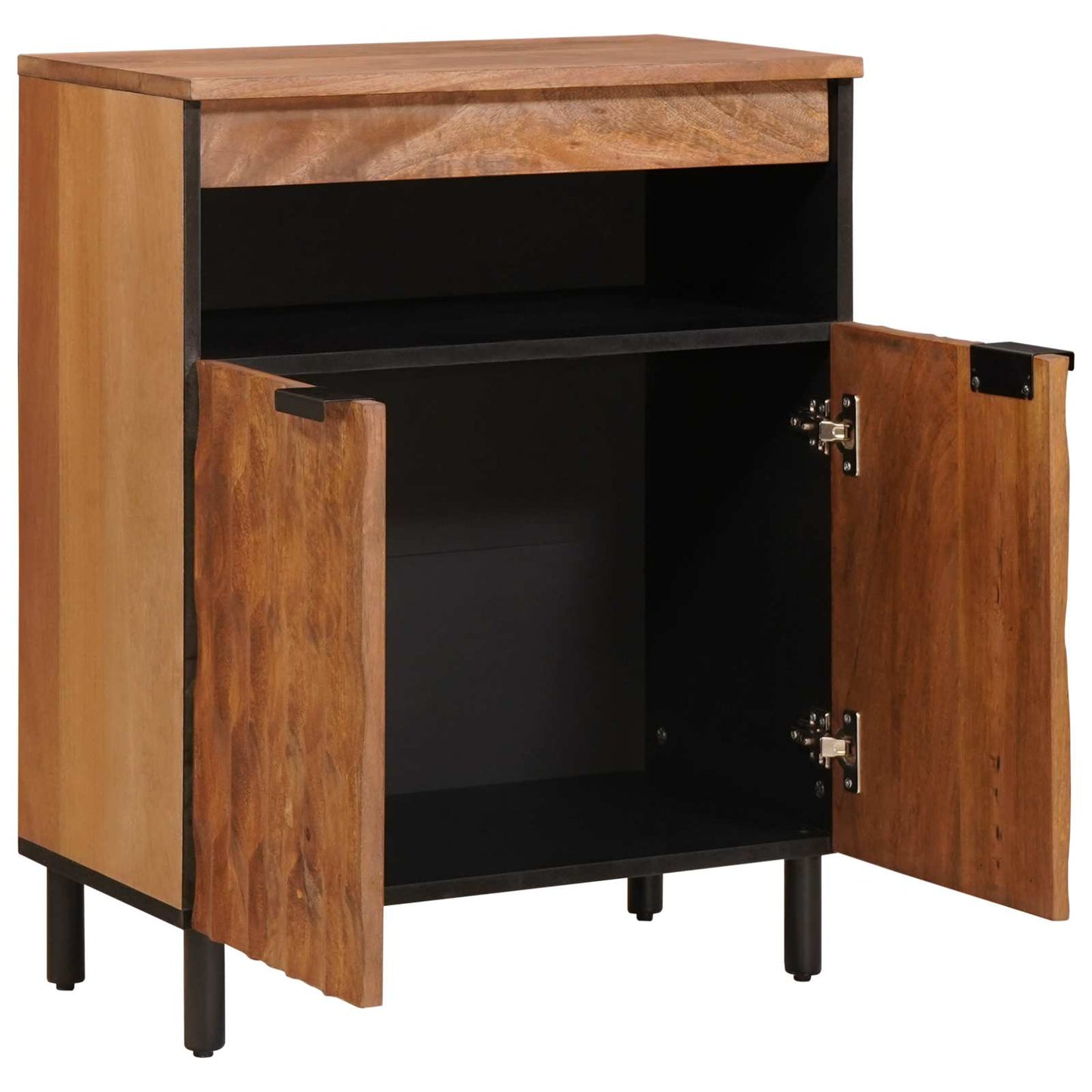 Sideboard Acacia Brun Finish 60 x 33 x 75 cm Massivt mangotræ