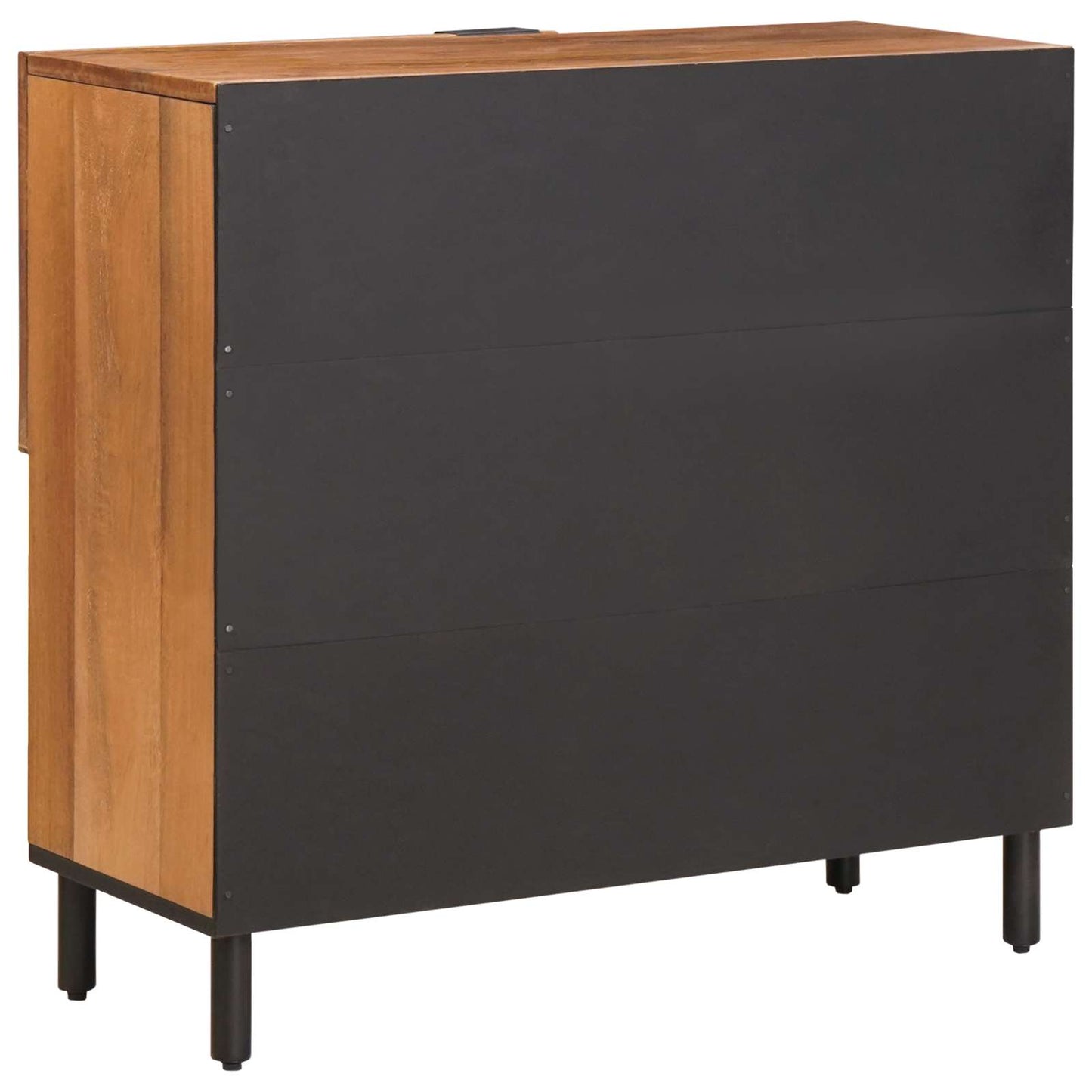Sideboard Acacia Brun Finish 80 x 33 x 75 cm Massivt mangotræ
