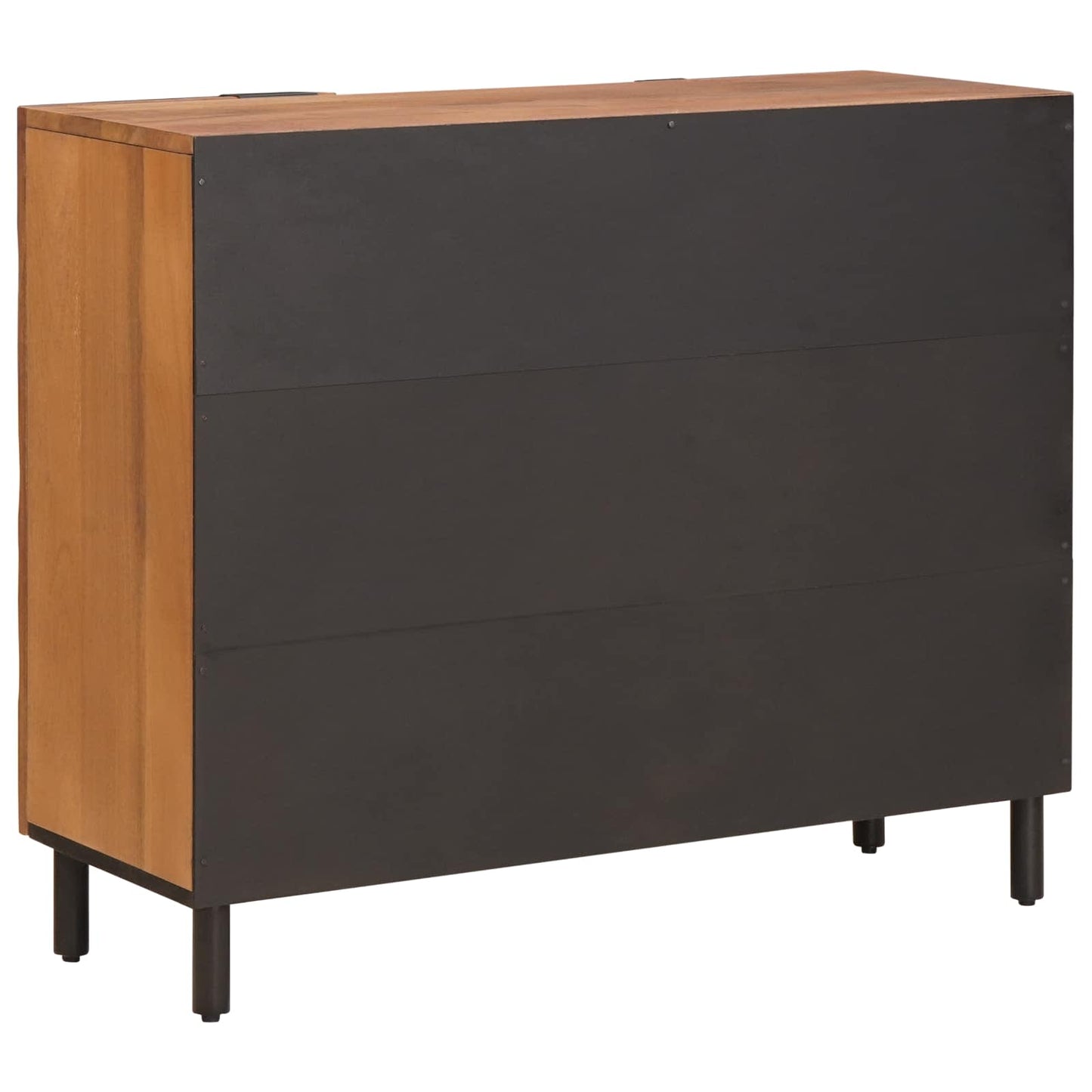 Sideboard Acacia Brun Finish 90 x 33 x 75 cm Massivt mangotræ