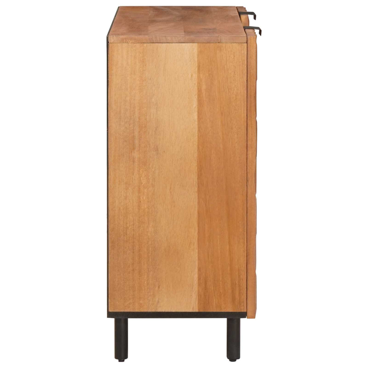 Sideboard Acacia Brun Finish 90 x 33 x 75 cm Massivt mangotræ