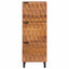 Highboard Acacia Brun Finish 40 x 33 x 110 cm Massivt mangotræ