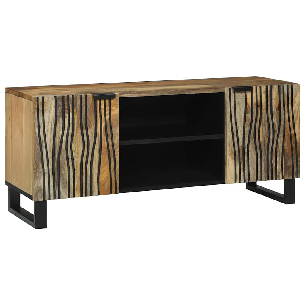 TV Enheder 105 x 33 x 46 cm Brun Konstrueret træ