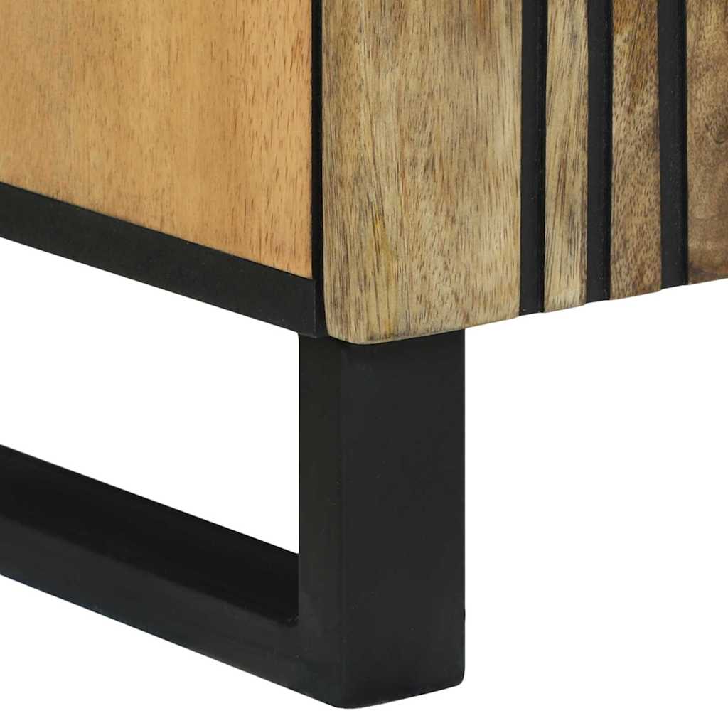 Sideboard Naturfarvet 60 x 33,5 x 75 cm Massivt mangotræ