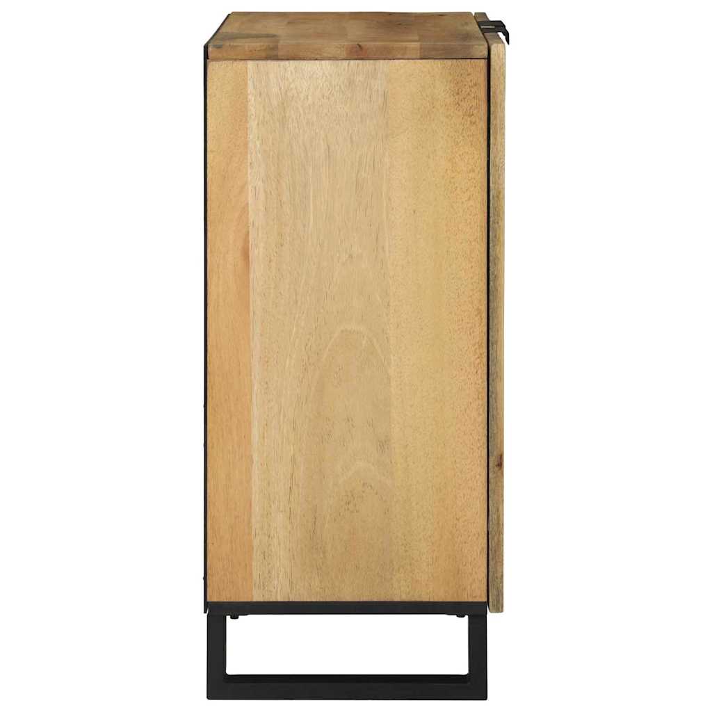 Sideboard Naturfarvet 60 x 33,5 x 75 cm Massivt mangotræ
