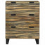 Sideboard med skuffe Brun 60 x 33.5 x 75 cm Massivt mangotræ