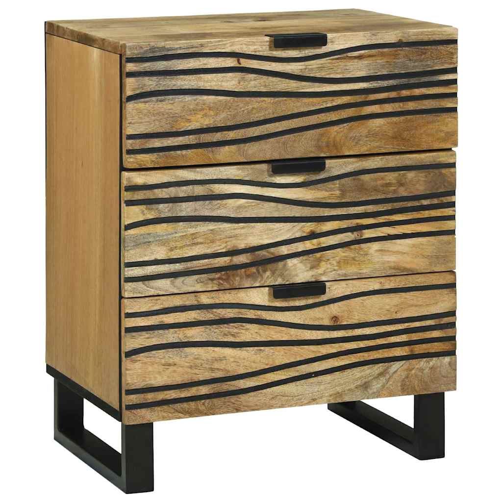 Natskab Naturfarvet 50 x 33 x 62 cm Konstrueret træ