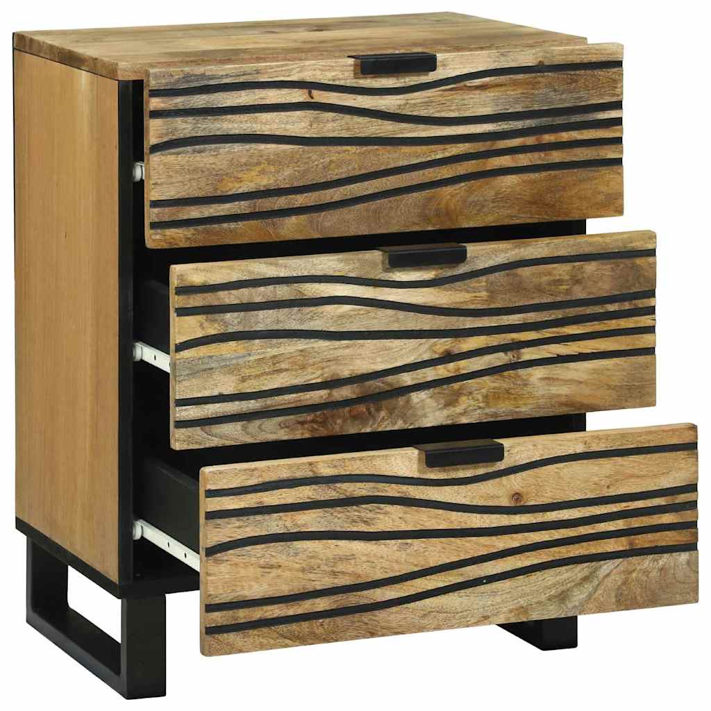 Natskab Naturfarvet 50 x 33 x 62 cm Konstrueret træ