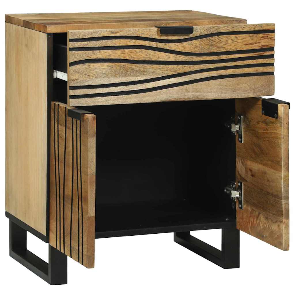 Natskab Naturfarvet 50 x 33 x 60 cm Konstrueret træ