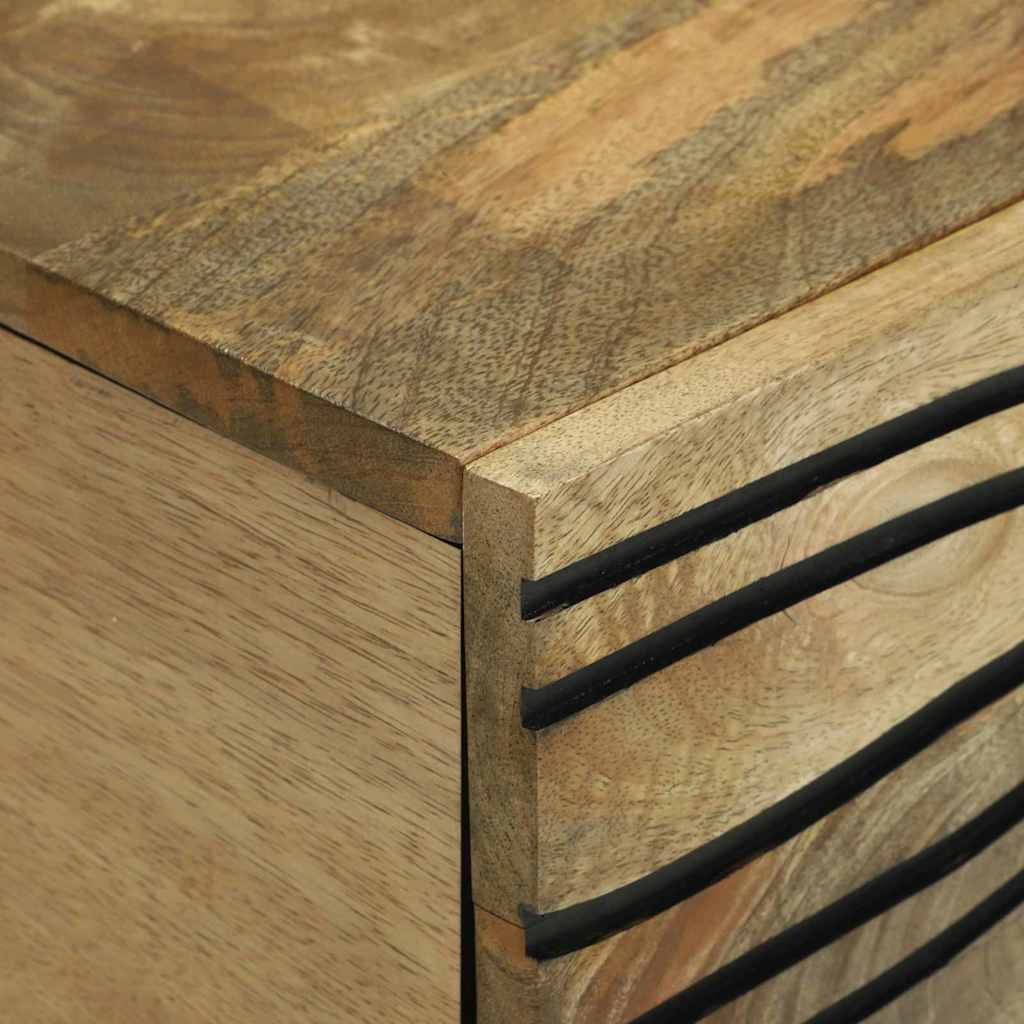 Sofabord Naturfarvet 100 x 54 x 40 cm Konstrueret træ
