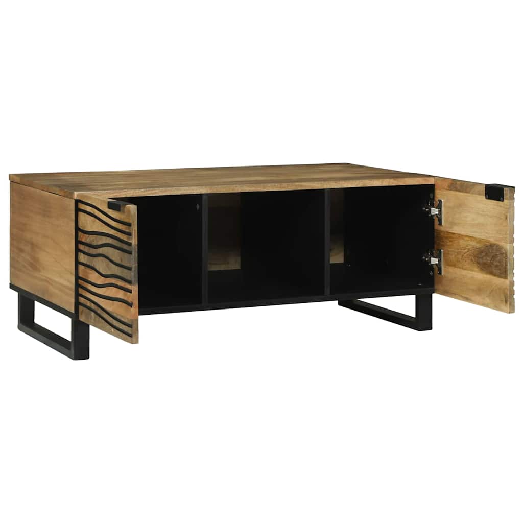 Sofabord Naturfarvet 100 x 54 x 40 cm Konstrueret træ