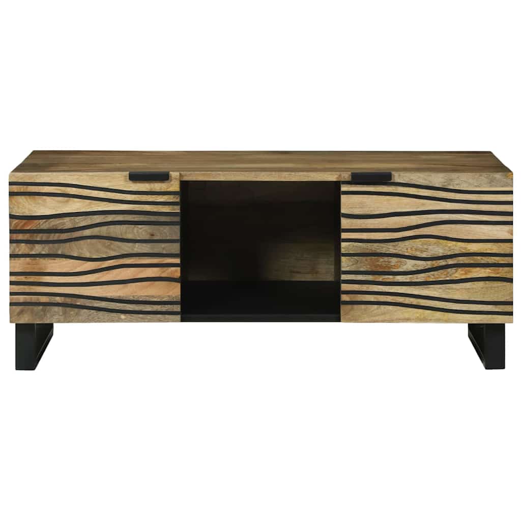 Sofabord Naturfarvet 100 x 54 x 40 cm Konstrueret træ