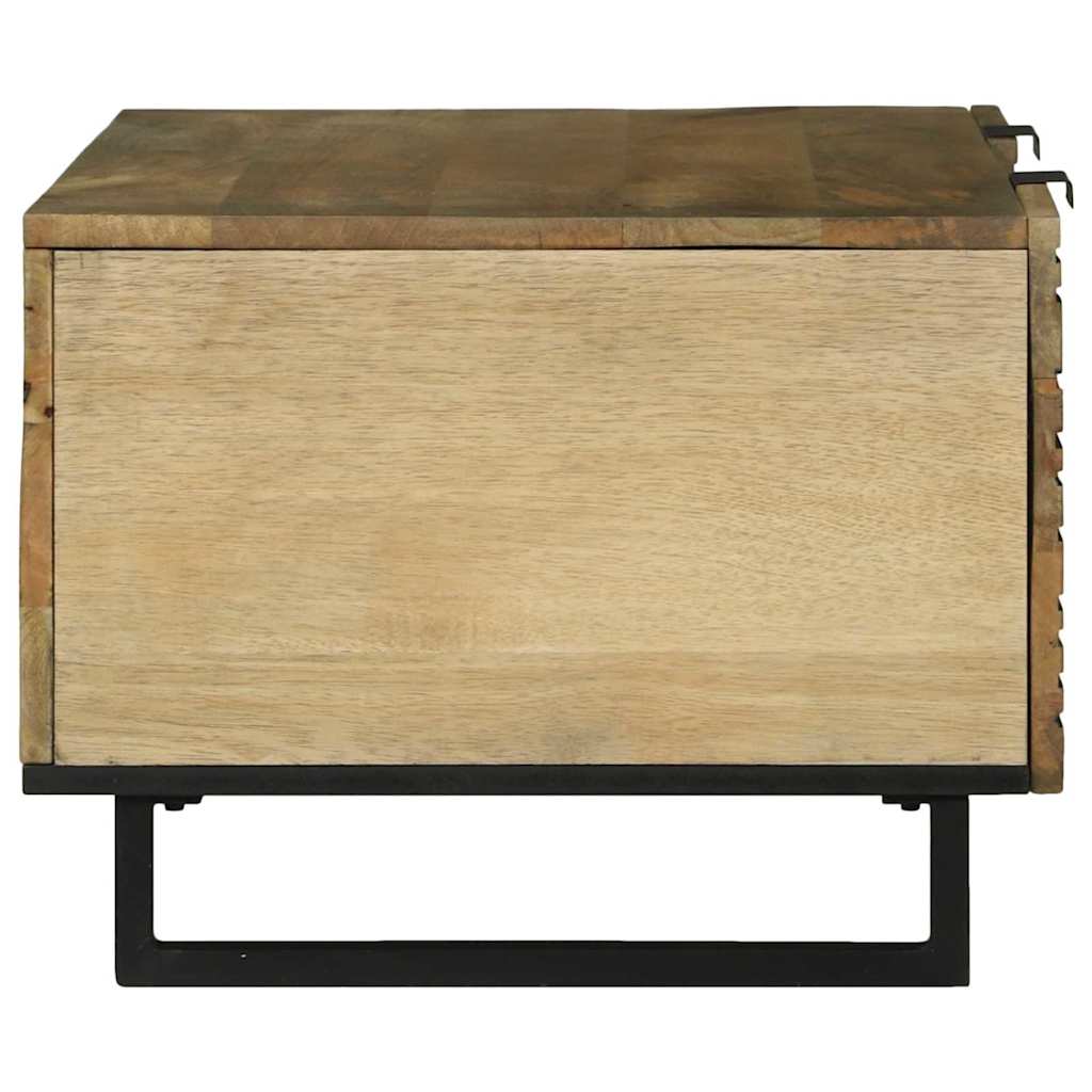 Sofabord Naturfarvet 100 x 54 x 40 cm Konstrueret træ