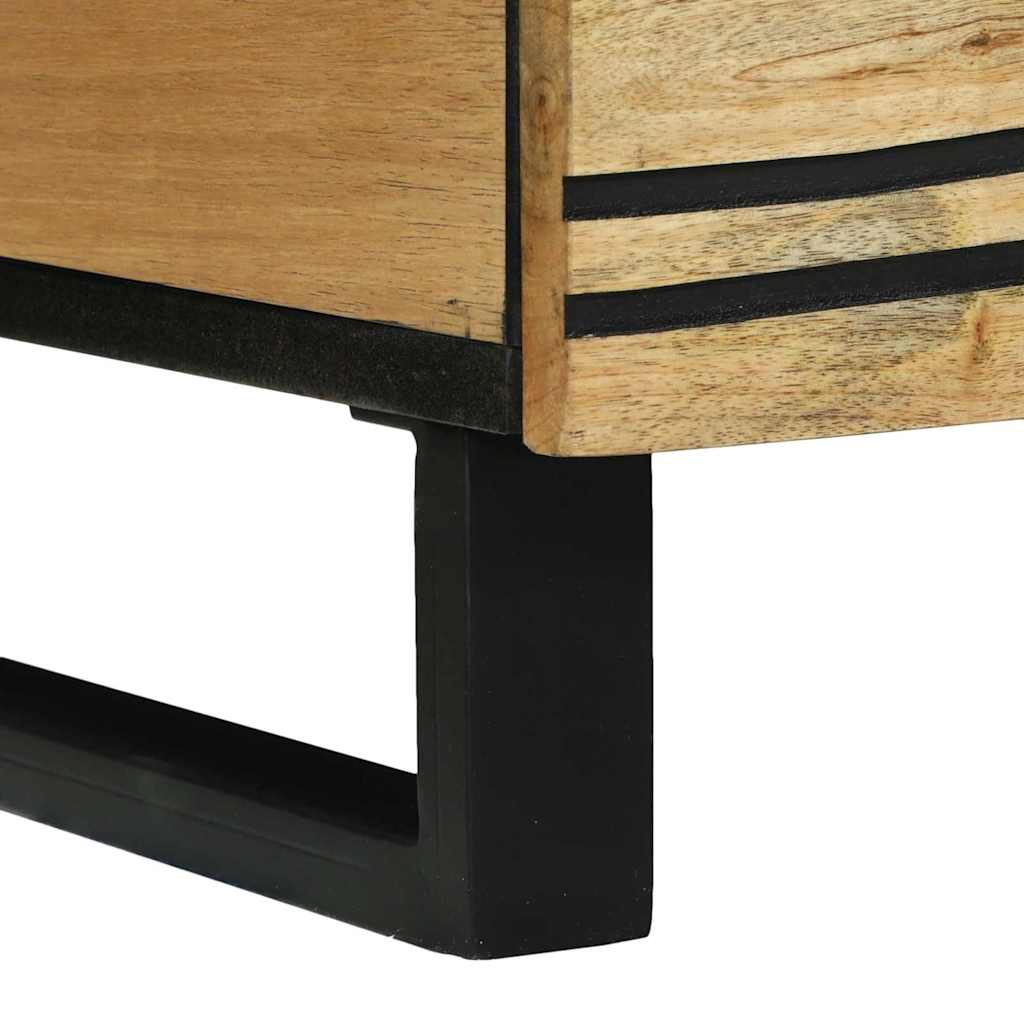 Sofabord Naturfarvet 80 x 54 x 40 cm Konstrueret træ