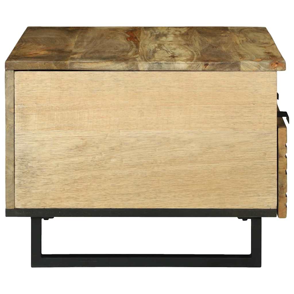 Sofabord Naturfarvet 80 x 54 x 40 cm Konstrueret træ