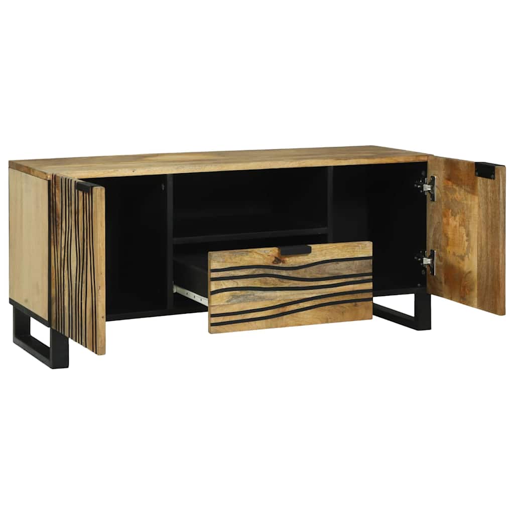 TV Enheder 105 x 33 x 46 cm Brun Konstrueret træ