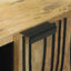 TV Enheder 80 x 33 x 46 cm Brun Konstrueret træ