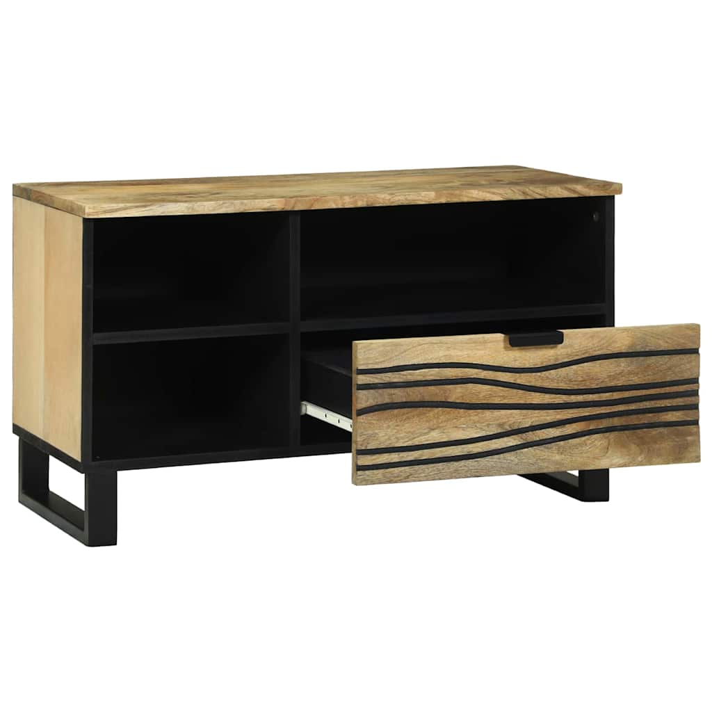 TV Enheder 80 x 33 x 46 cm Brun Konstrueret træ