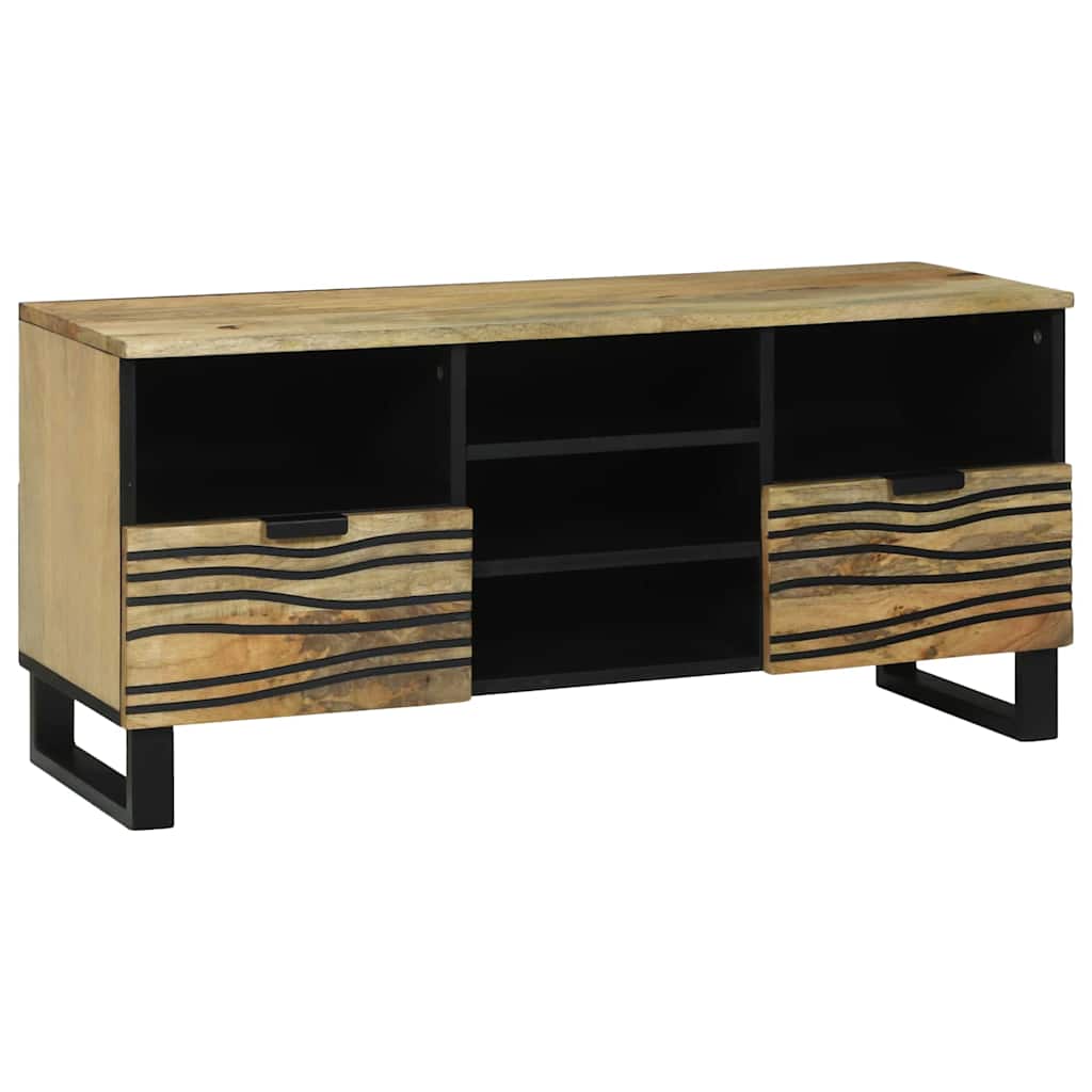 TV Enheder 100 x 33 x 46 cm Brun Konstrueret træ