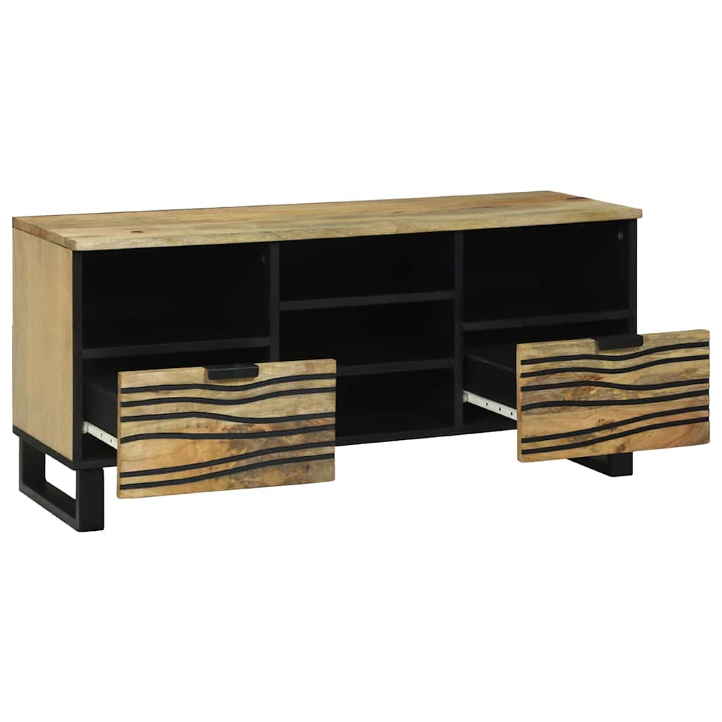 TV Enheder 100 x 33 x 46 cm Brun Konstrueret træ