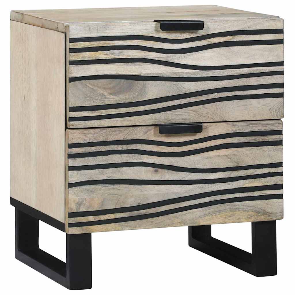 Natskab Hvid 40 x 33 x 46 cm Konstrueret træ