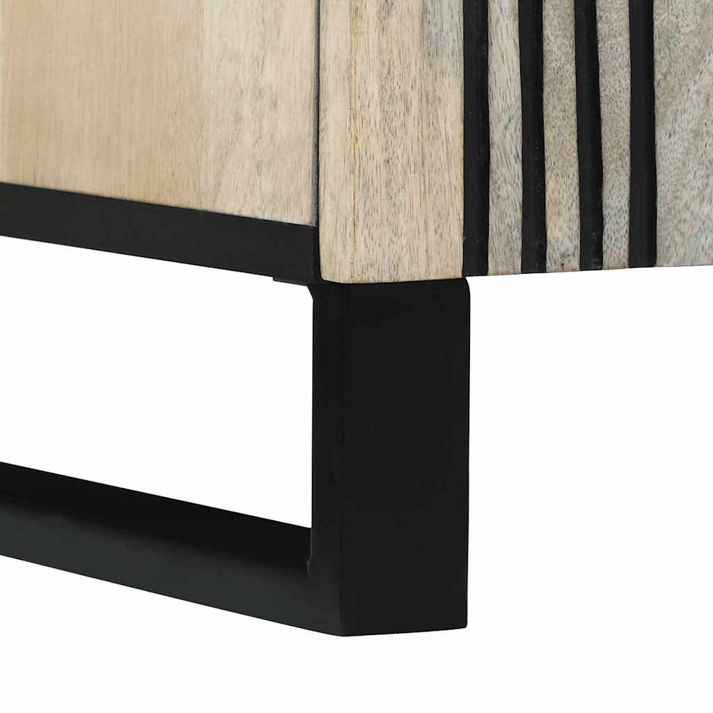TV Enheder 105 x 33 x 46 cm Hvid Konstrueret træ