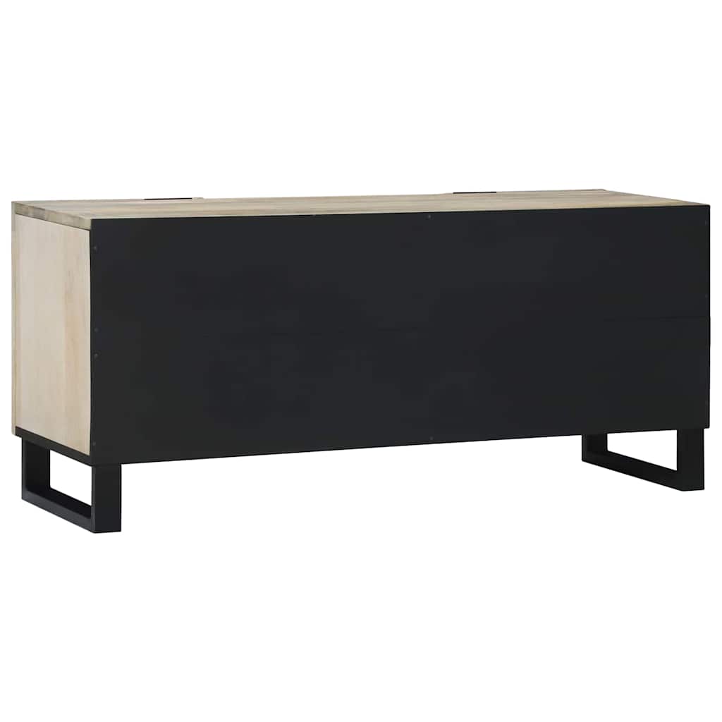 TV Enheder 105 x 33 x 46 cm Hvid Konstrueret træ