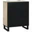 Sideboard med skuffe Hvid 60 x 33.5 x 75 cm Massivt mangotræ