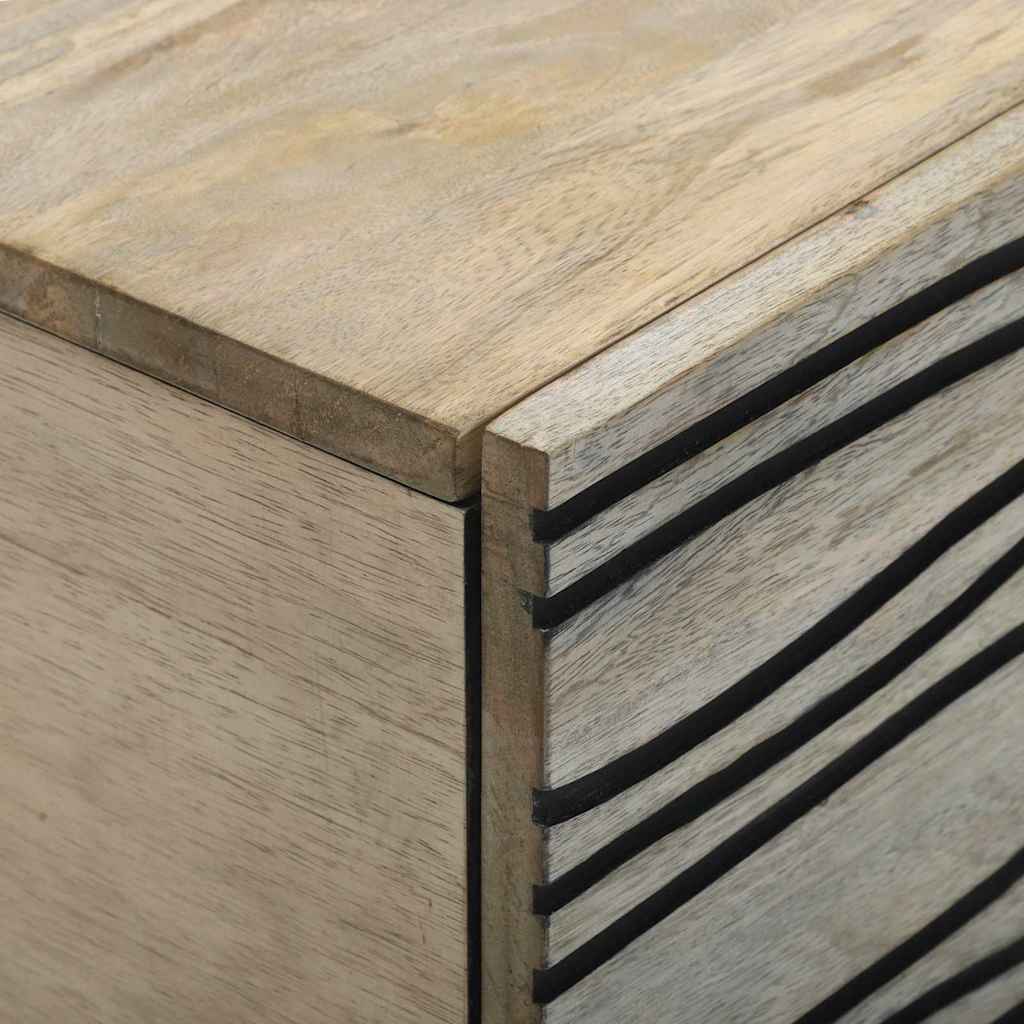 Sofabord Hvid 80 x 50 x 40 cm Konstrueret træ