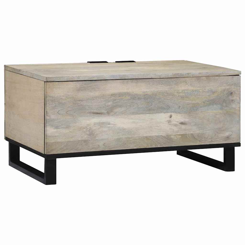 Sofabord Hvid 80 x 50 x 40 cm Konstrueret træ