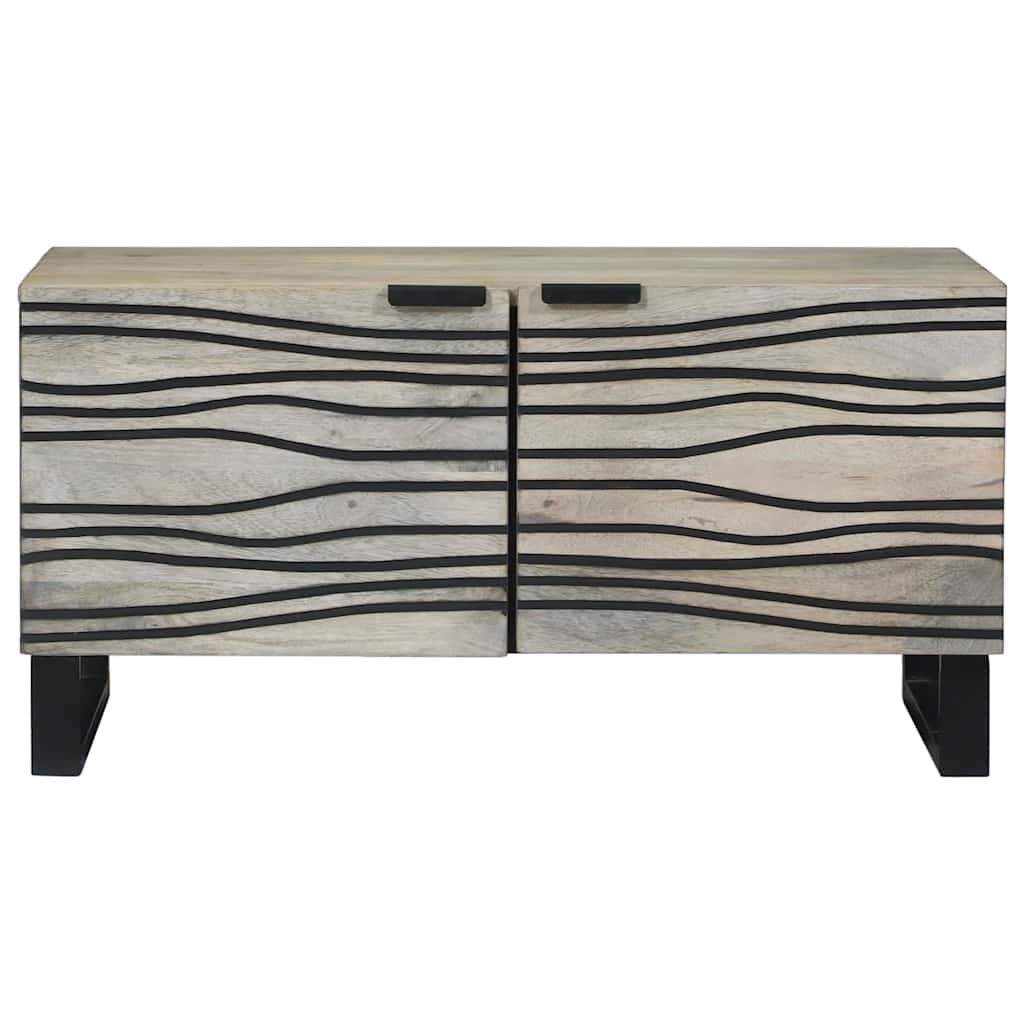 Sofabord Hvid 80 x 50 x 40 cm Konstrueret træ