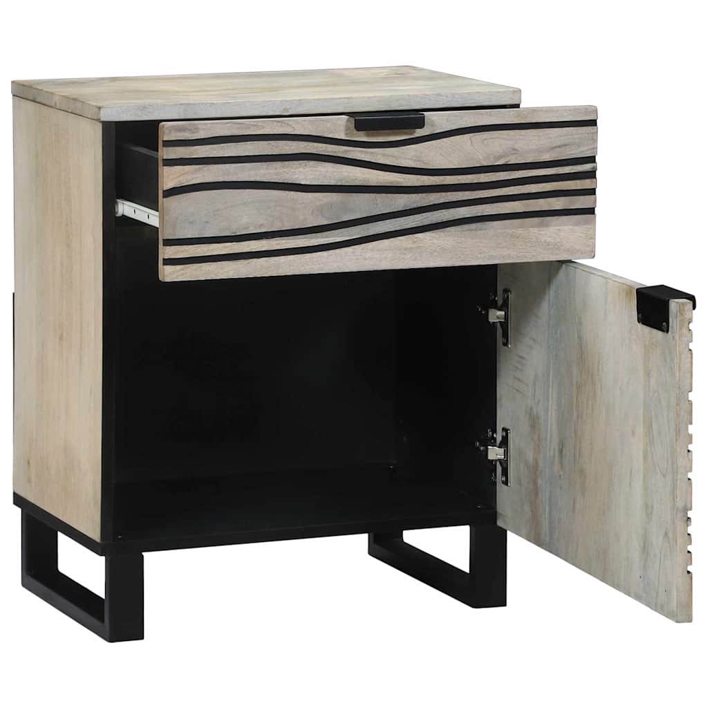 Natskab Hvid 50 x 33 x 60 cm Konstrueret træ