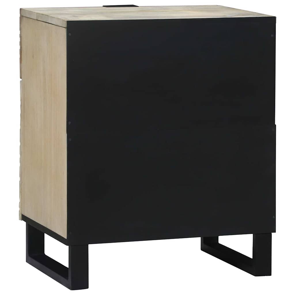 Natskab Hvid 50 x 33 x 60 cm Konstrueret træ
