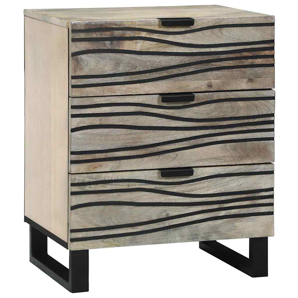 Natskab Hvid 50 x 33 x 62 cm Konstrueret træ
