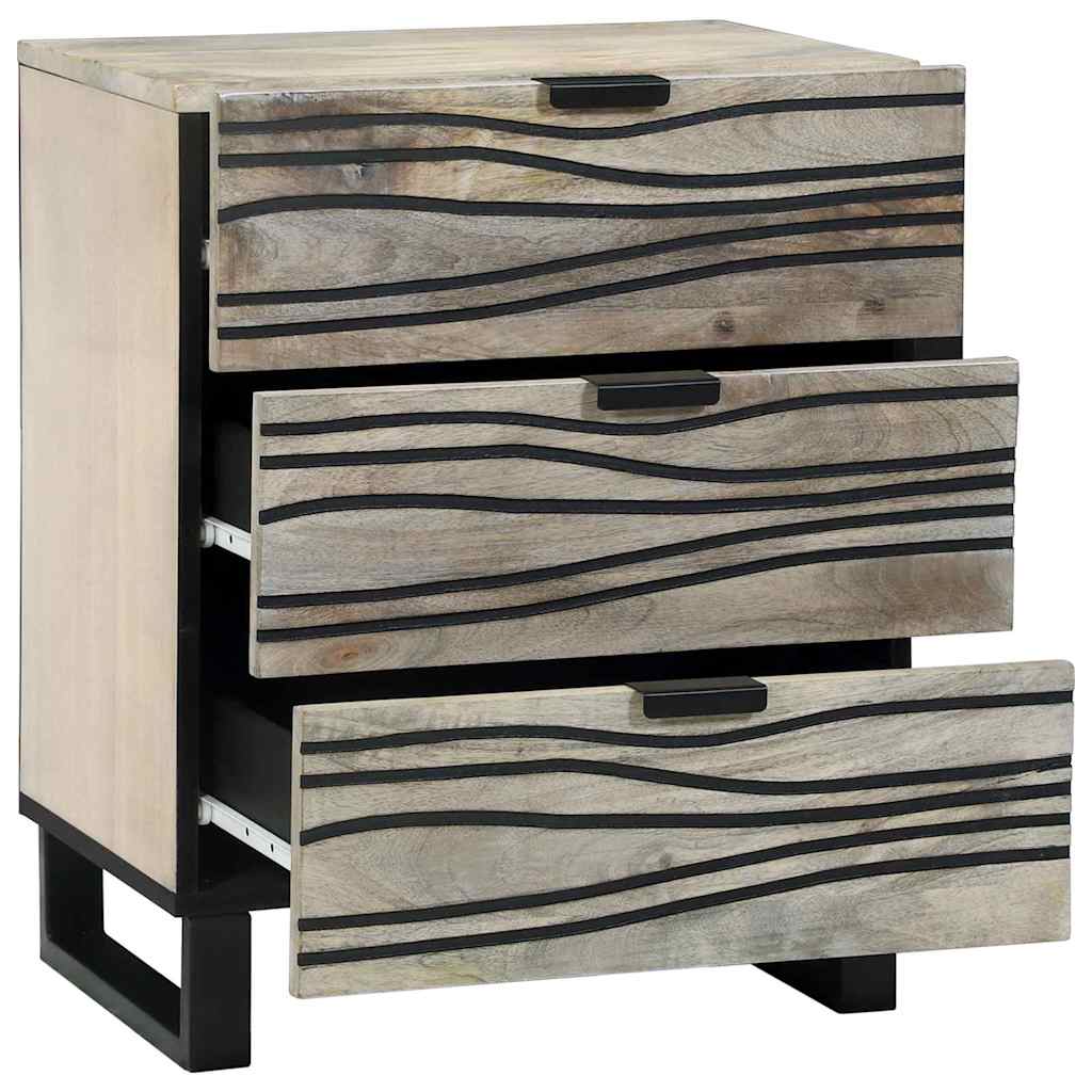 Natskab Hvid 50 x 33 x 62 cm Konstrueret træ