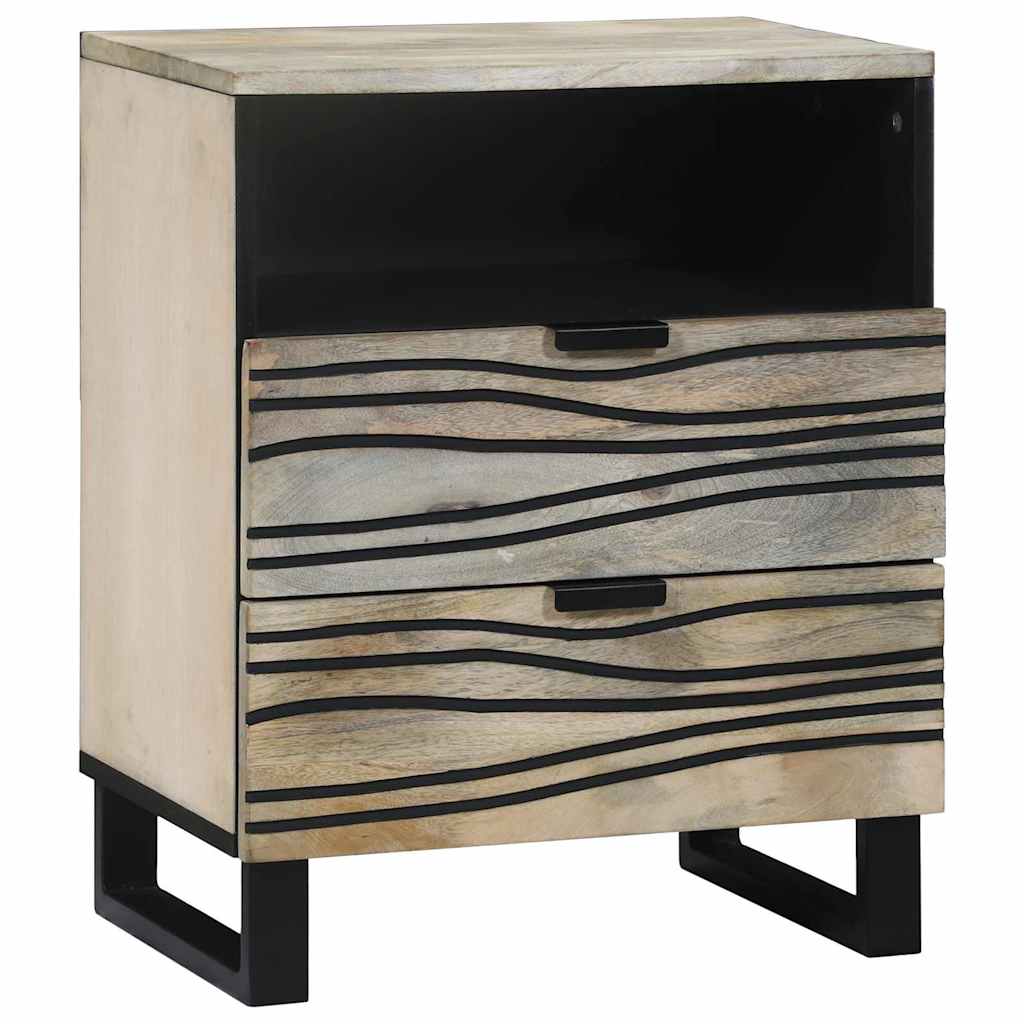 Natskab Hvid 50 x 33 x 62 cm Konstrueret træ