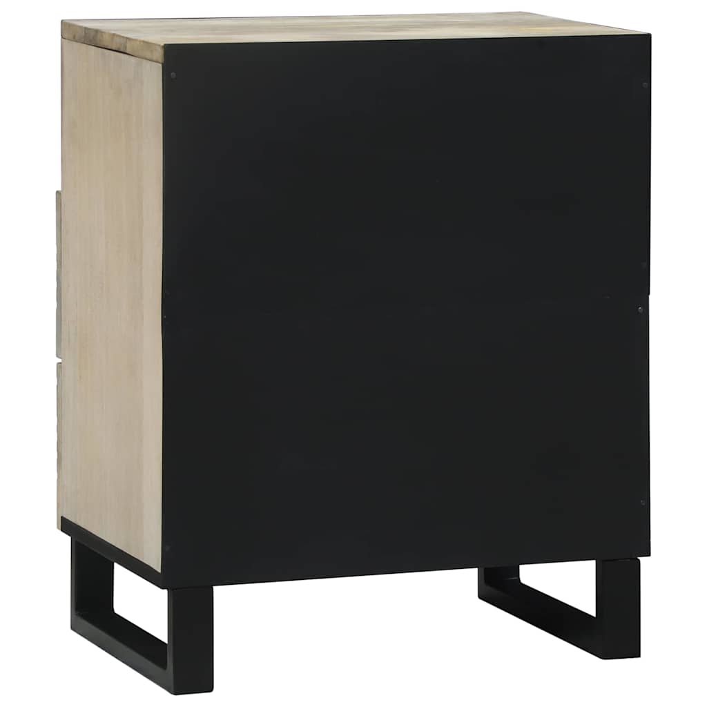 Natskab Hvid 50 x 33 x 62 cm Konstrueret træ