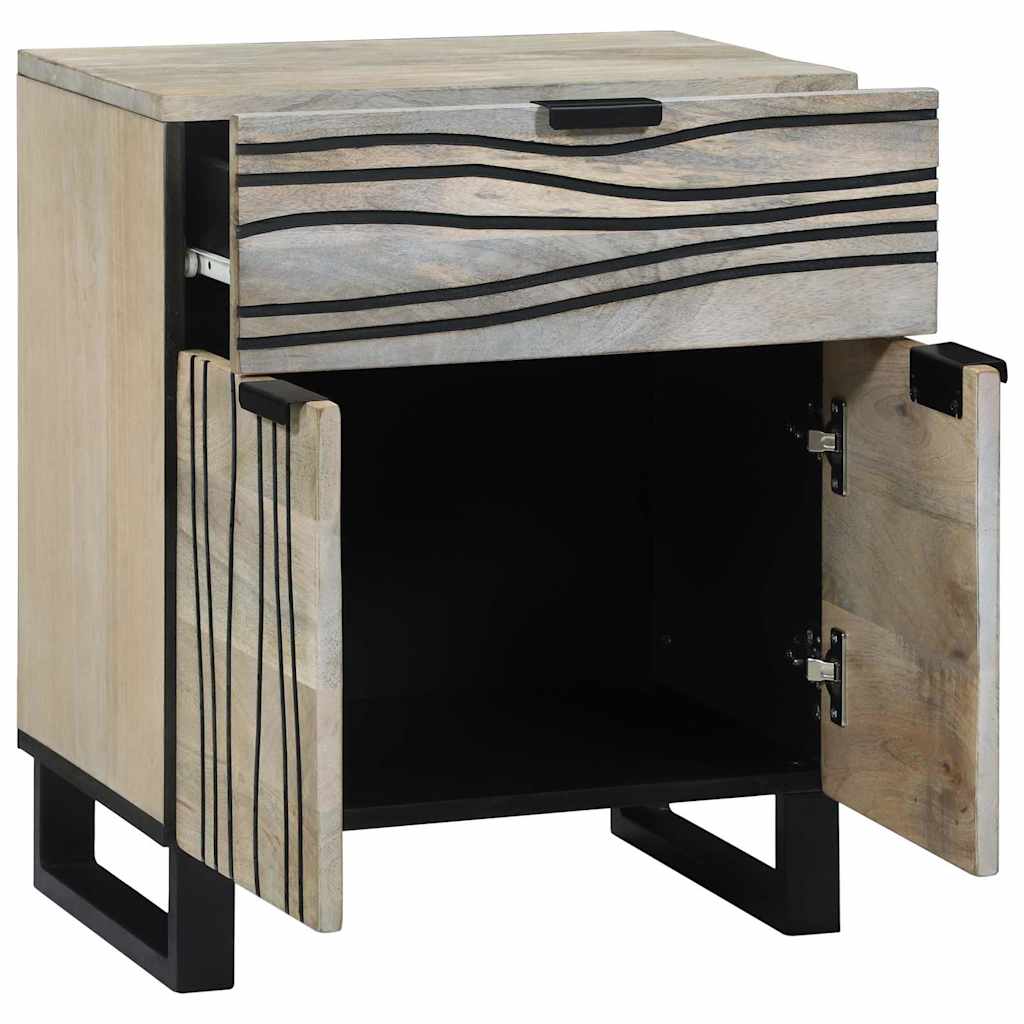 Natskab Hvid 50 x 33 x 60 cm Konstrueret træ