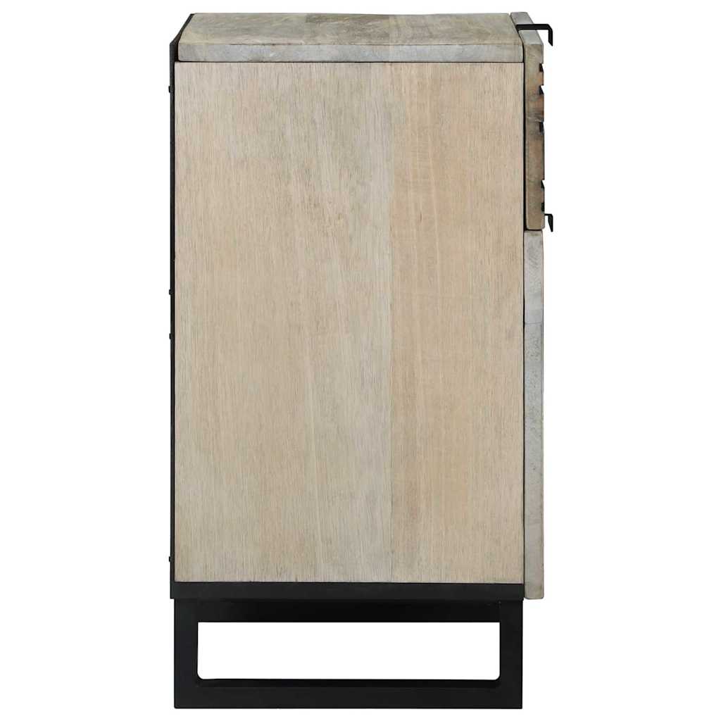Natskab Hvid 50 x 33 x 60 cm Konstrueret træ