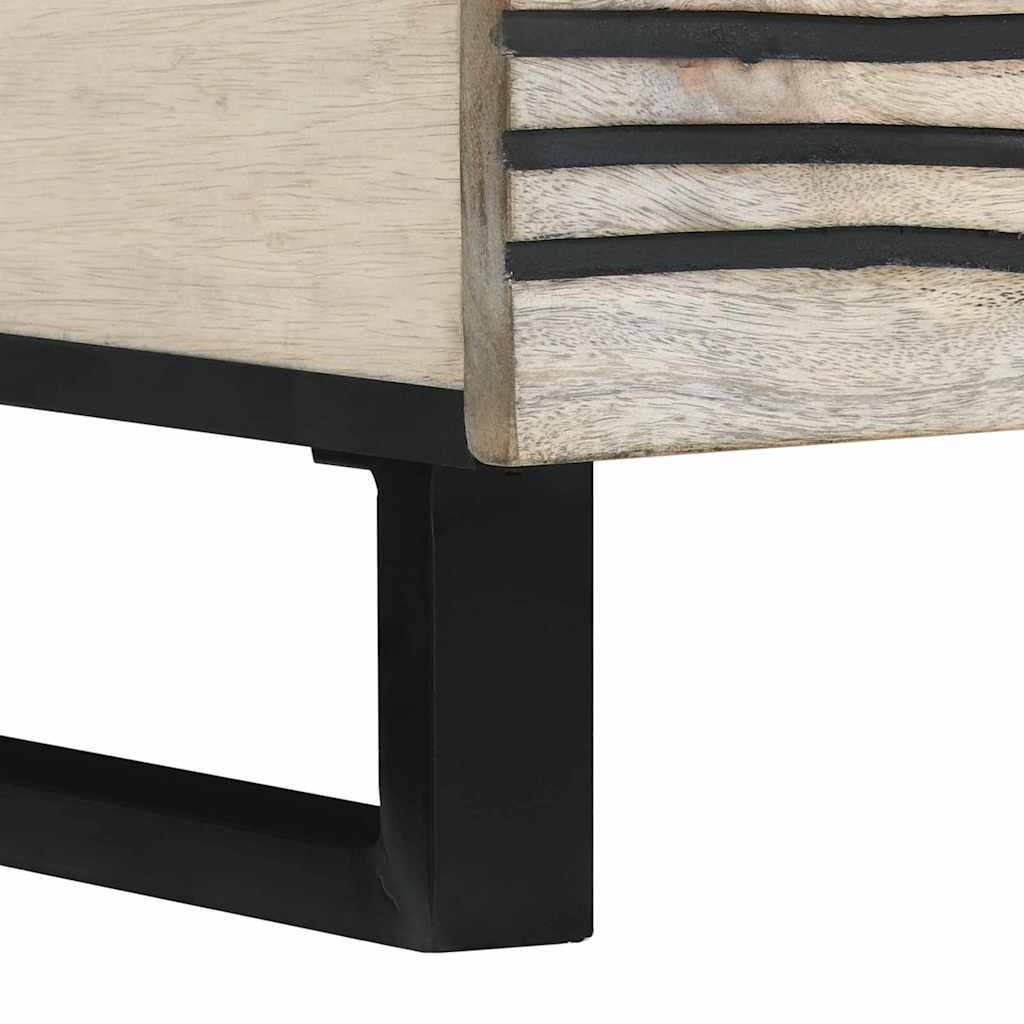 Sofabord Hvid 100 x 54 x 40 cm Konstrueret træ