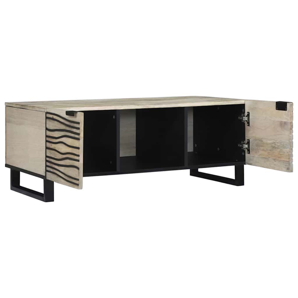 Sofabord Hvid 100 x 54 x 40 cm Konstrueret træ