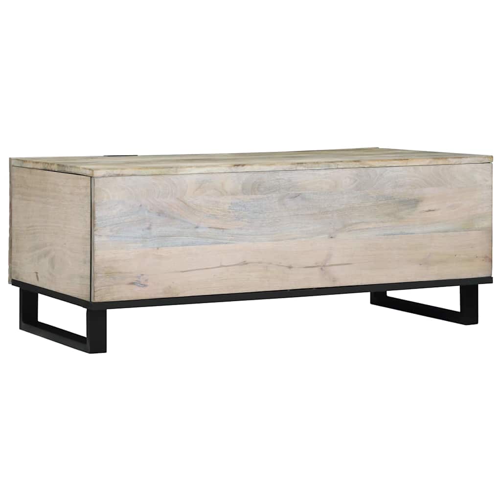 Sofabord Hvid 100 x 54 x 40 cm Konstrueret træ