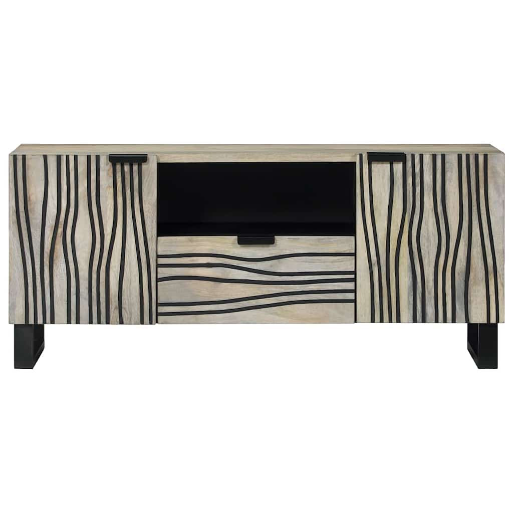 TV Enheder 105 x 33 x 46 cm Hvid Konstrueret træ