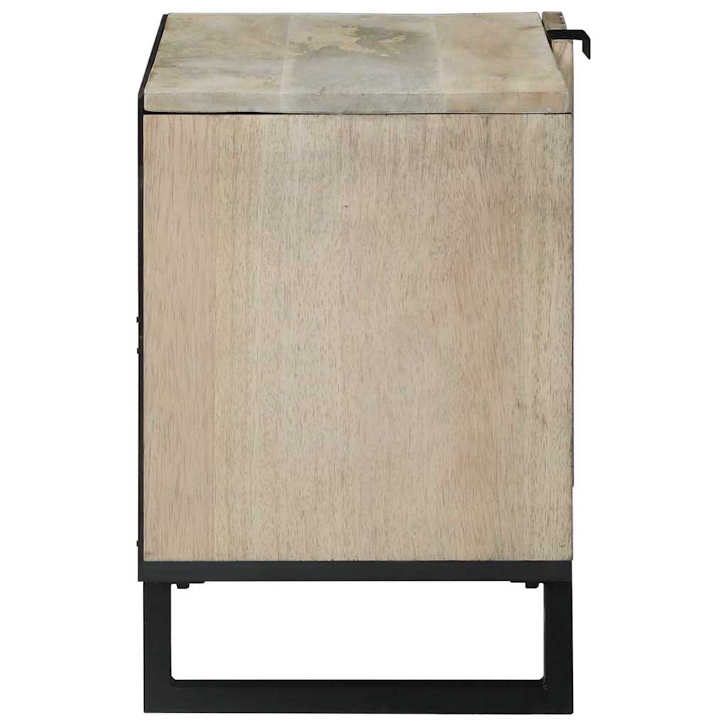 TV Enheder 80 x 33 x 46 cm Hvid Konstrueret træ