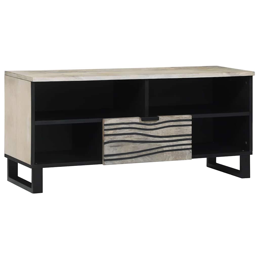 TV Enheder 100 x 33 x 46 cm Hvid Konstrueret træ
