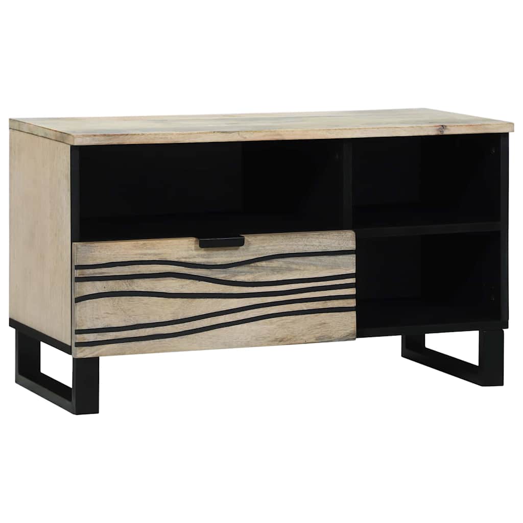 TV Enheder 80 x 33 x 46 cm Hvid Konstrueret træ