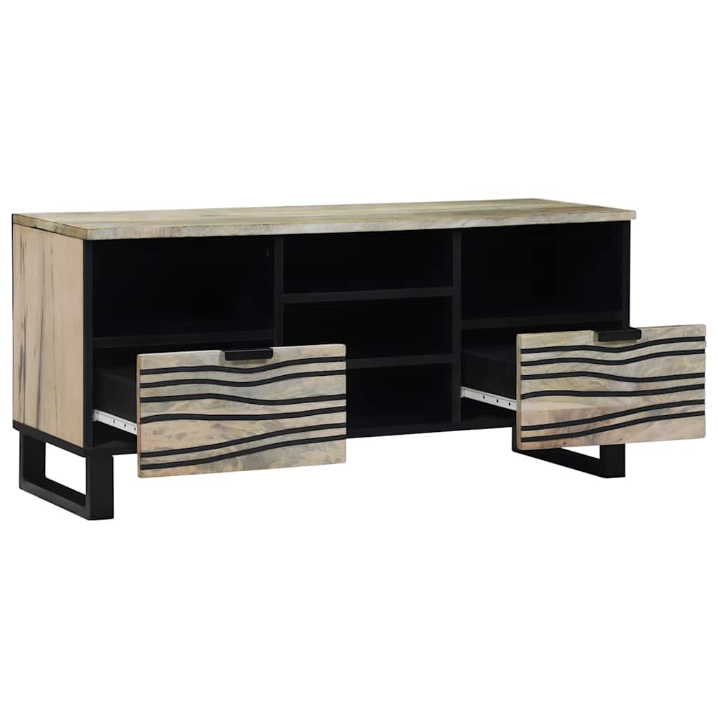 TV Enheder 100 x 33 x 46 cm Hvid Konstrueret træ