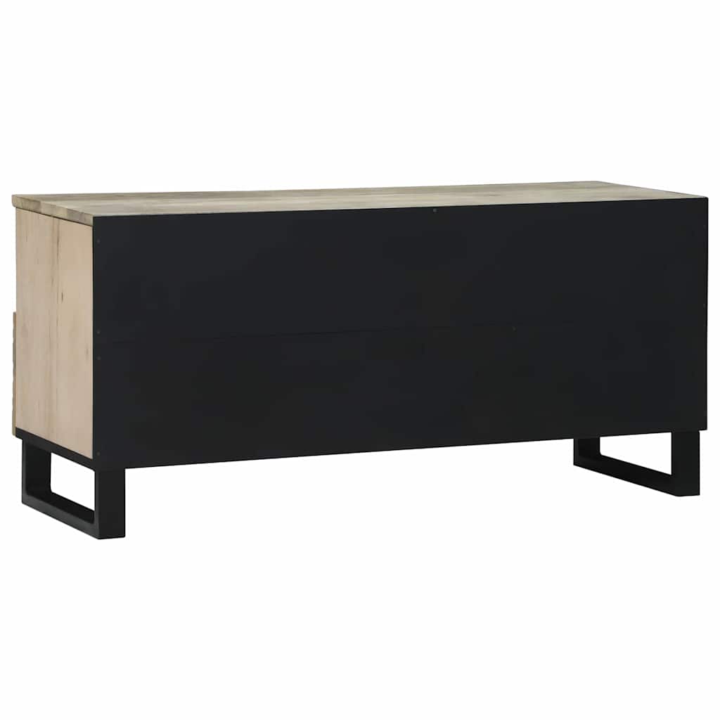 TV Enheder 100 x 33 x 46 cm Hvid Konstrueret træ