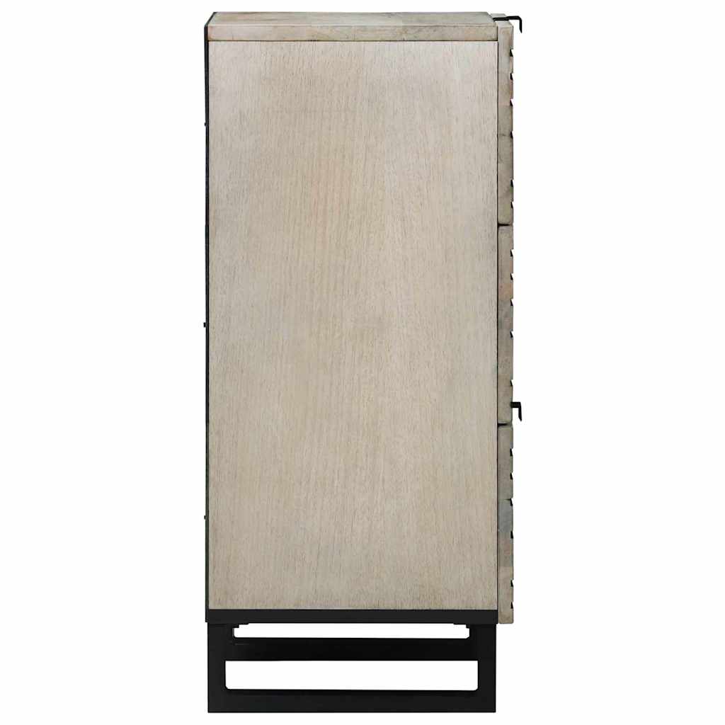 Medieopbevaringsskabe & -reoler Hvid og sort 40 x 33 x 75 cm